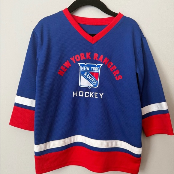 NHL Other - New York Rangers Kids NHL Hockey Jersey Size 3T Blue Red